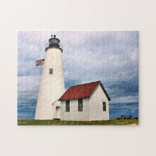 Bakers Island Lighthouse, Massachusetts MA Puzzle