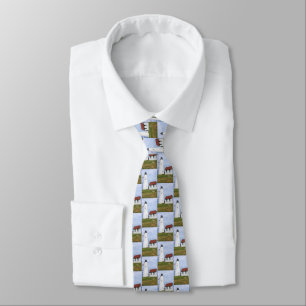 Bakers Island Lighthouse, Massachusetts Mens Tie