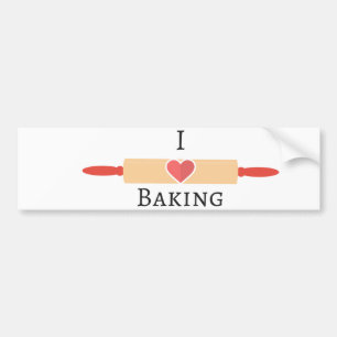 Bakers Love Bumper Sticker