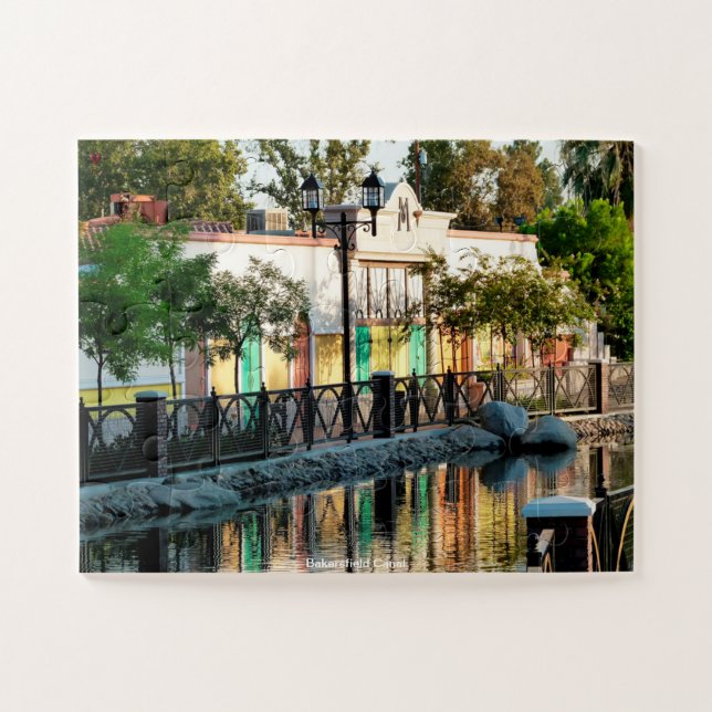 Bakersfield Canal Jigsaw Puzzle (Horizontal)