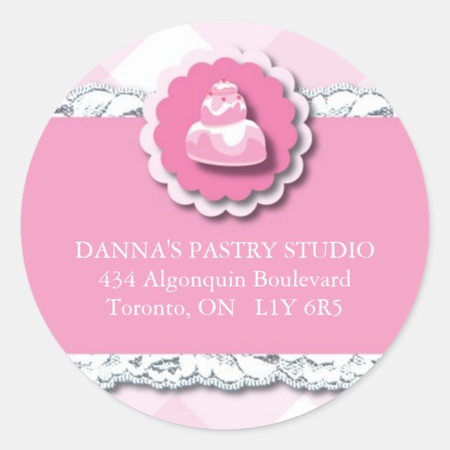 Bakery Address Labels (Front)