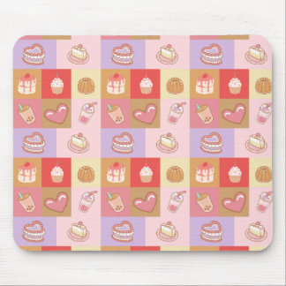 Bakery and Cake Pattern  Mouse Pad