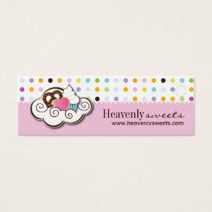Bakery and Cupcake Packaging Tags