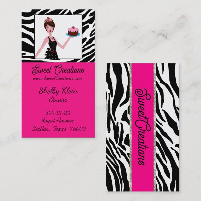 Bakery and Deli Diva  Business Card (Front/Back)