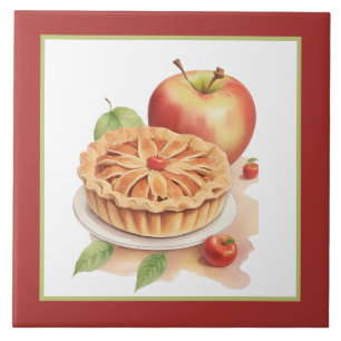 bakery apple pie home business crafting  tile