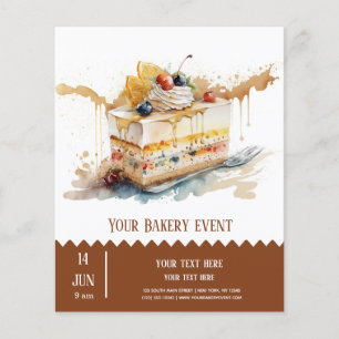 Bakery Bake flyer
