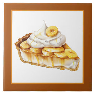 bakery Banana cream home business crafting Tile