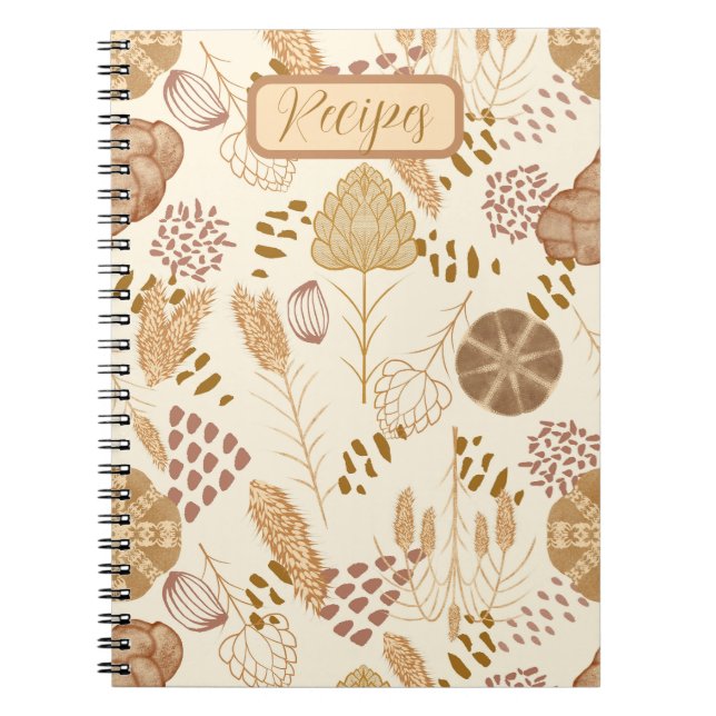 Bakery Bliss: Artisan Bread &Barley, Beige, Recipe Notebook (Front)