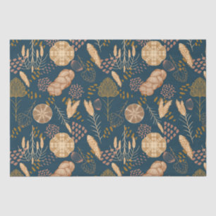 Bakery Bliss: Artisan Bread & Barley, Teal Tissue Paper