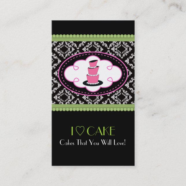 Bakery Boutique Business Cards (Front)