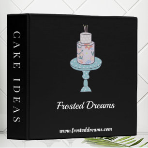 Bakery Boutique Cake Options Portfolio Binder