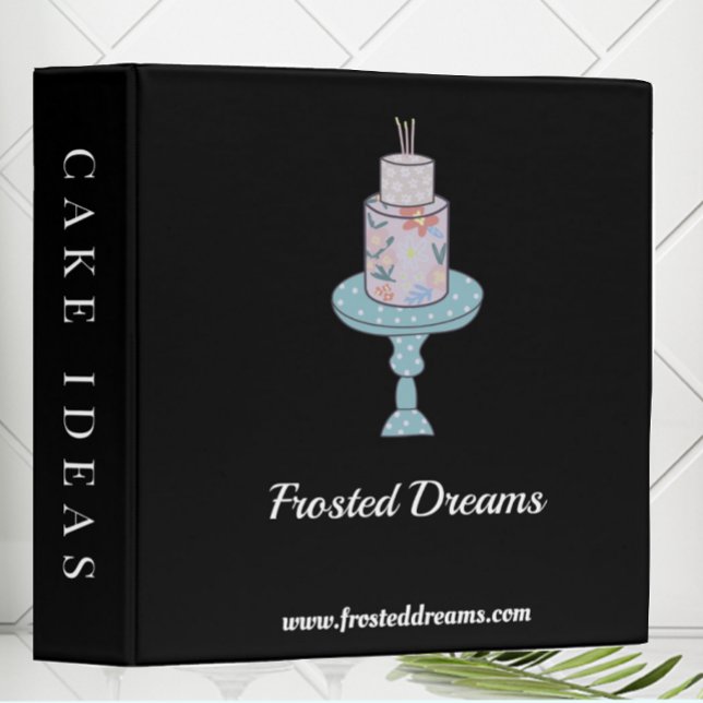 Bakery Boutique Cake Options Portfolio Binder (Creator Uploaded)