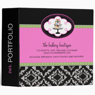 Bakery Boutique Portfolio Binder
