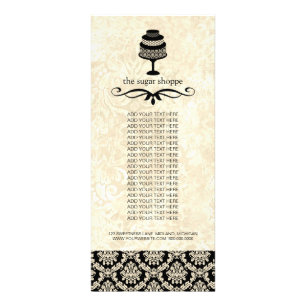 Bakery Boutique Product Rack Cards