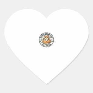 Bakery Bread Loaf Cat Cat Mom Gift Idea - Bakery B Heart Sticker