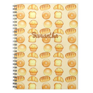 Bakery Bread Treats Notebook