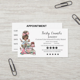 Bakery Business  APPOINTMENT Business Card
