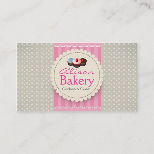 Bakery Business card (Front)