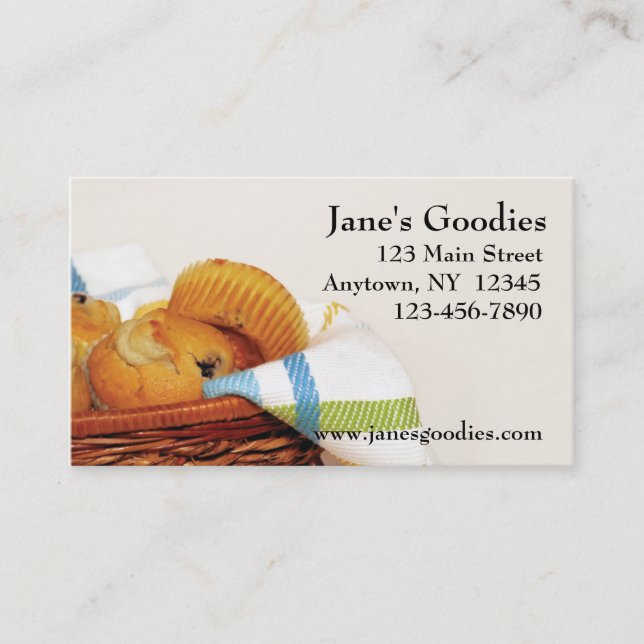 Bakery Business Card (Front)