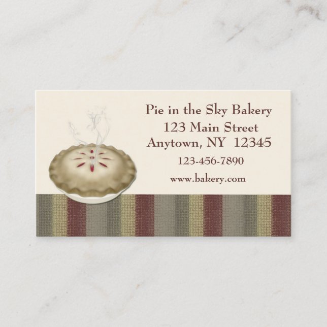 Bakery Business Card (Front)