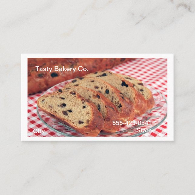 Bakery  business card (Front)