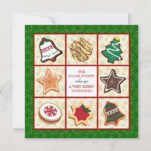 Bakery Business Christmas Cards