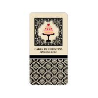 Bakery Business Product Labels {Cakes}