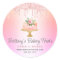 Bakery Cake Blush Pink Glitter Drips Rainbow Ombre