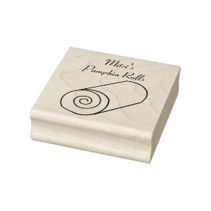 Bakery Cake Roll Art Stamp