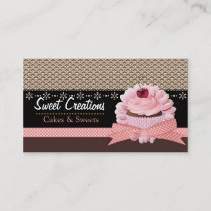 Bakery/Cakes/Sweets Creations Business Card