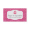 Bakery & Catering Pink Glitter Business Cards