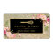 Bakery Chef Whisk Logo Floral Gold Glitter
