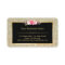 Bakery Chef Whisk Logo Floral Gold Glitter