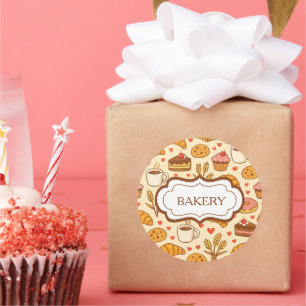 Bakery  classic round sticker