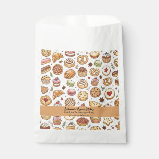 Bakery Cookies Pie Dessert Business Thank You Favour Bag