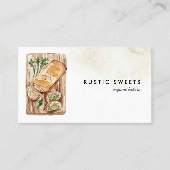 Bakery | Cooking Catering Culinary  Business Card (Front)