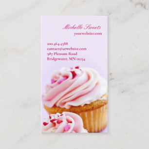 Bakery Cupcakes Business Card