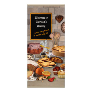 Bakery (customizable) rack card