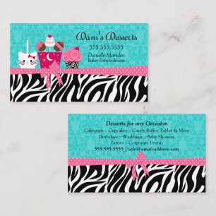 Bakery Desserts Business Card