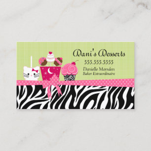 Bakery Desserts Business Card