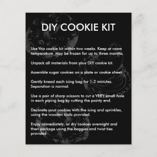 Bakery diy cookie kit instructions tips