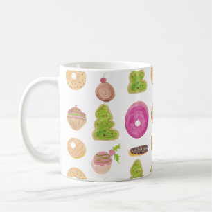 Bakery Doughnut Shop Christmas Goodies Coffee Mug