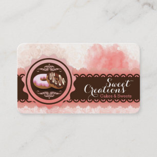 Bakery Doughnuts Sweet Business Card