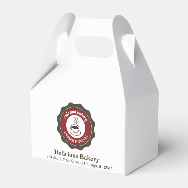 Bakery Favor Box (Front Side)