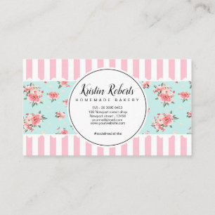 Bakery & Floral Business Card