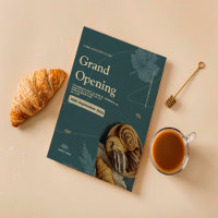 bakery grand opening invitation