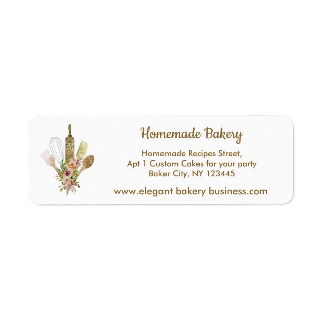 Bakery Home Made Cooking chef (Front)