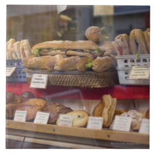 Bakery in Paris Tile