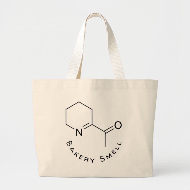 Bakery Junkie Large Tote Bag (Front)