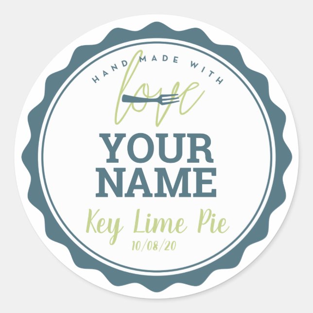 Bakery Label Kitchen Sticker (Front)